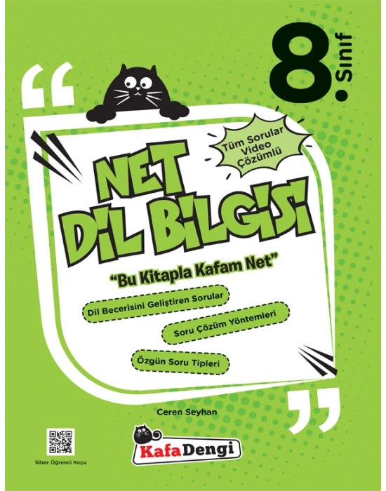 KAFA DENGİ YAYINLARI 8. Sınıf Lgs Dilbilgisi Net Soru Bankası
