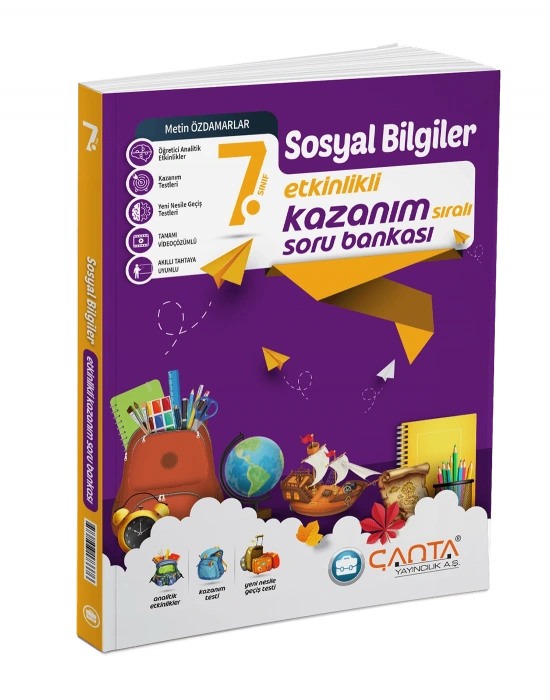 7. Sınıf Sosyal Bilgiler Etkinlikli Kazanım Sıralı Soru Bankası
