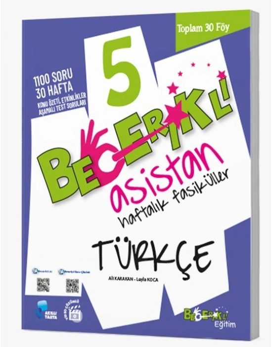 Becerikli Asistan 5 Türkçe Haftalık Fasiküller