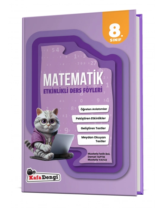 KAFA DENGİ YAYINLARI 8. Sınıf Matematik Etkinlikli Ders Föyleri
