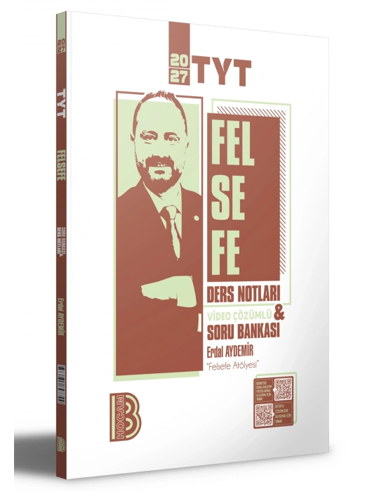 Benim Hocam Yayınları 2027 TYT Felsefe Ders Notları ve Video Çözümlü Soru Bankası