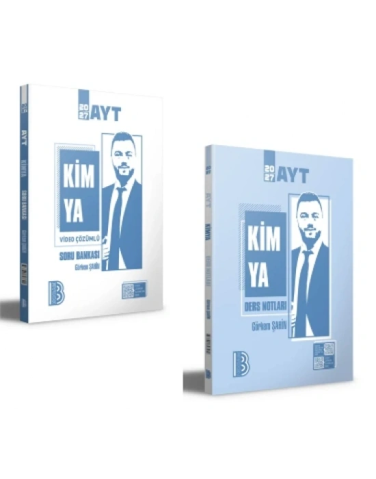Benim Hocam 2027 AYT Kimya Soru Bankası ve Ders Notları