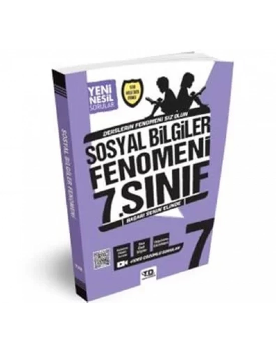 TANDEM YAYINLARI 7.SINIF SOSYAL BİLGİLER FENOMENİ SORU BANKASI YENİ NESİL