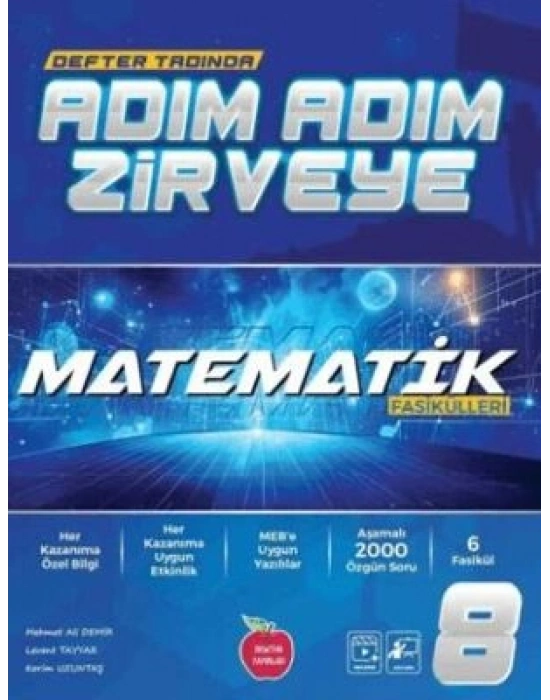8. Sınıf Matematik Fasikül Adım Adım Etkinlikli Konu Anlatımlı Soru Bankaları