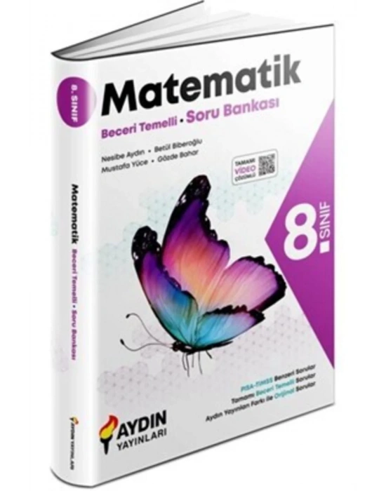 Aydın Yayınları 8.sınıf Matematik Beceri Temelli Soru Bankası