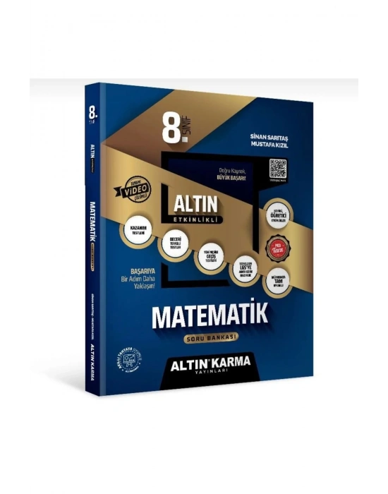 Altın Karma Yayınları 8.Sınıf Matematik Mentör Etkinlikli Soru Bankası