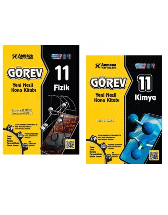 ARMADA 11.Sınıf Görev Fizik + Kimya Yeni Nesil Konu Kitabı
