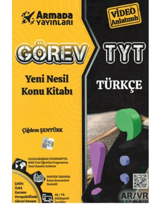ARMADA TYT Görev Türkçe Yeni Nesil Konu Kitabı
