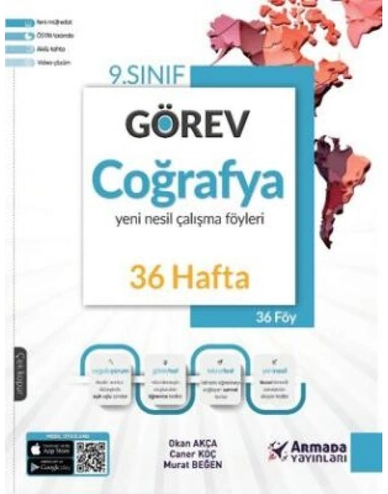 ARMADA 9.SINIF COĞRAFYA YENİ NESİL ÇALIŞMA FÖYLERİ