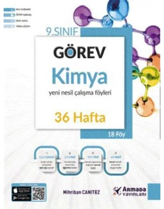 ARMADA 9.SINIF KİMYA YENİ NESİL ÇALIŞMA FÖYLERİ