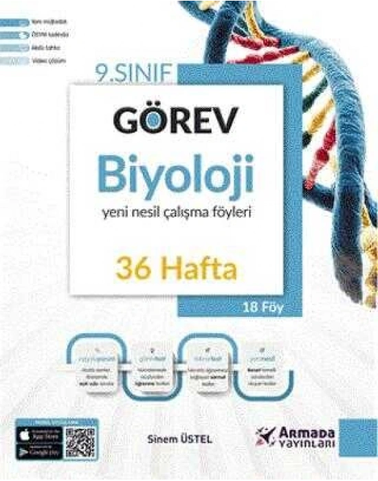 ARMADA 9.SINIF BİYOLOJİ YENİ NESİL ÇALIŞMA FÖYLERİ