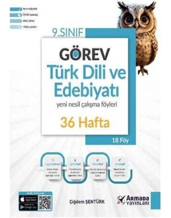ARMADA 9.SINIF TÜRK DİLİ VE EDEBİYATI YENİ NESİL ÇALIŞMA FÖYLERİ