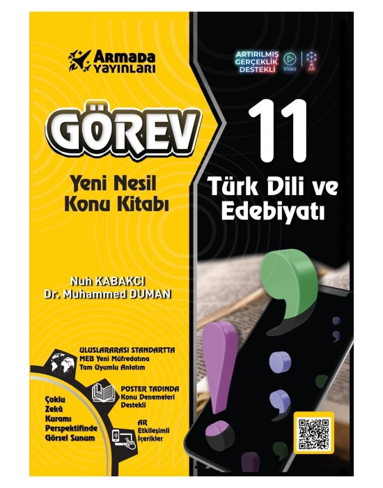 Armada 11.Sınıf Görev Türk Dili Ve Edebiyatı Konu Kitabı Yeni Nesil