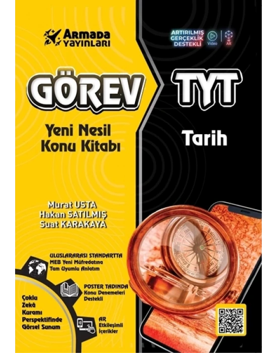 ARMADA YAYINLARI GÖREV YKS TYT TARİH KONU KİTABI YENİ NESİL