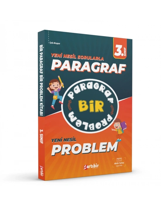ARTIBİR YAYINLARI 3.SINIF YENİ NESİL PARAGRAF PROBLEM SORU BANKASI