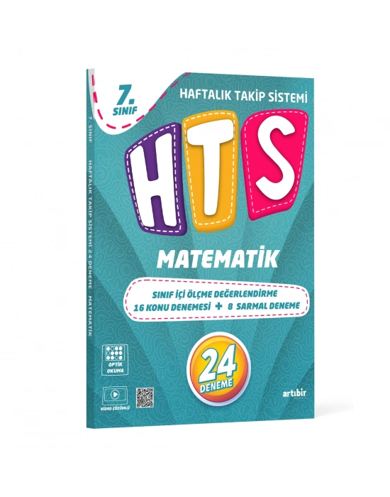 ARTIBİR YAYINLARI 7.SINIF HTS MATEMATİK HAFTALIK TAKİP SİSTEMİ 24 DENEME