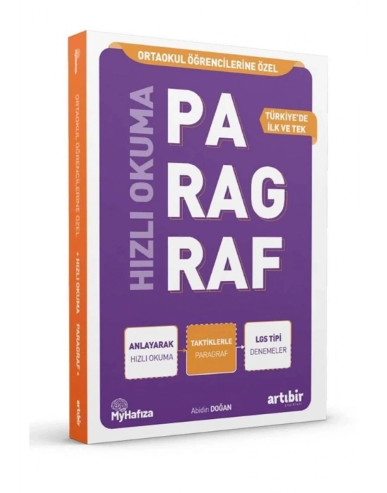 ARTIBİR YAYINLARI Hızlı Okuma Paragraf Soru Bankası Tüm ORTAOKUL Öğrencilerine Özel 5 6 7 8 SINIFLAR MY Hafıza