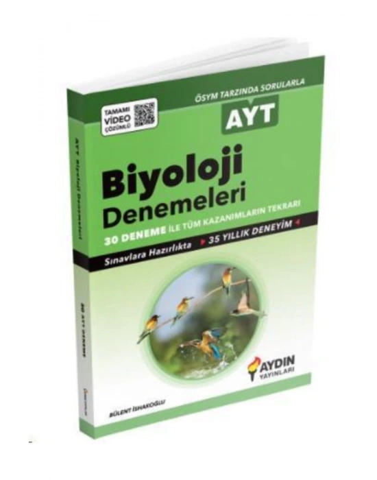 AYDIN YAYINLARI AYT Biyoloji 30 Deneme