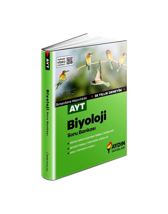 Aydın Yayınları AYT Biyoloji Soru Bankası