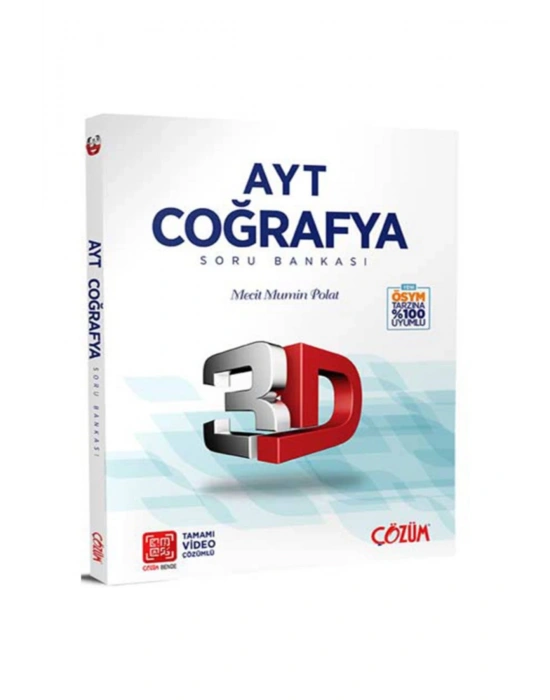 Ayt Coğrafya 3d Soru Bankası