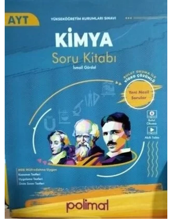 POLİMAT YAYINLARI AYT KİMYA SORU KİTABI