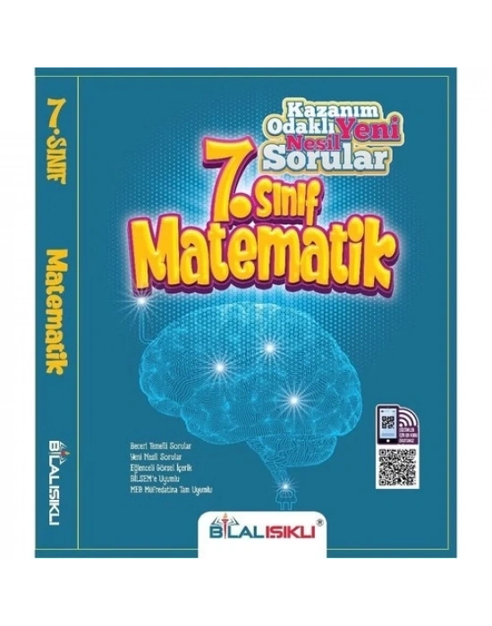 Bilal Işıklı Yayınları 7. Sınıf Matematik Kazanım Odaklı Soru Bankası