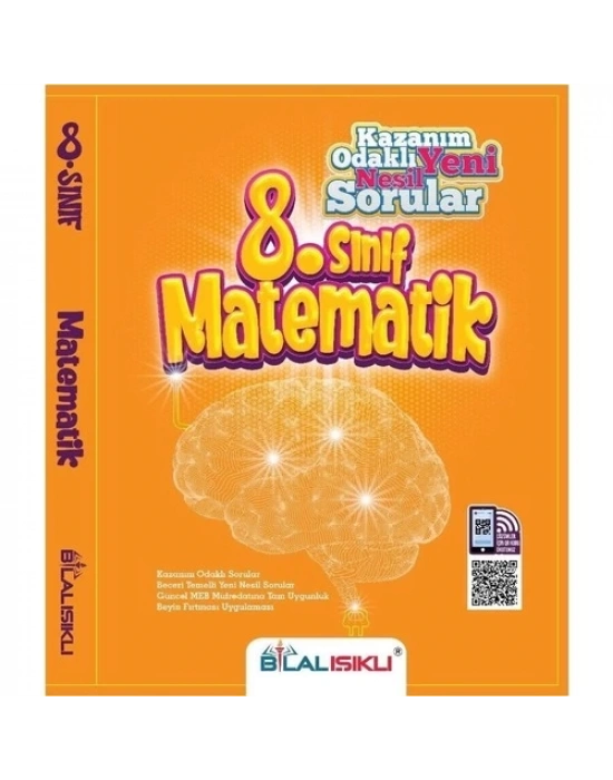 Bilal Işıklı Yayınları 8. Sınıf Matematik Kazanım Odaklı Soru Bankası