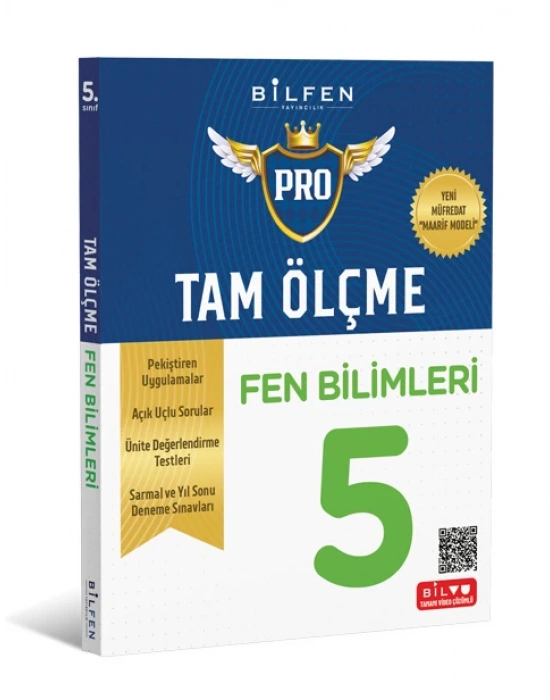 BİLFEN YAYINCILIK 5.SINIF TAM ÖLÇME FEN BİLİMLERİ ETKİNLİKLİ SORU BANKASI (YENİ MÜFREDAT)