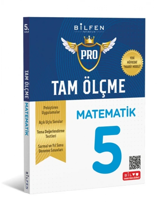 BİLFEN YAYINCILIK 5.SINIF TAM ÖLÇME MATEMATİK ETKİNLİKLİ SORU BANKASI (YENİ MÜFREDAT)