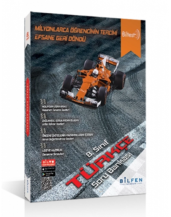 Bilfen Yayıncılık 8. Sınıf Biltest Türkçe Soru Bankası