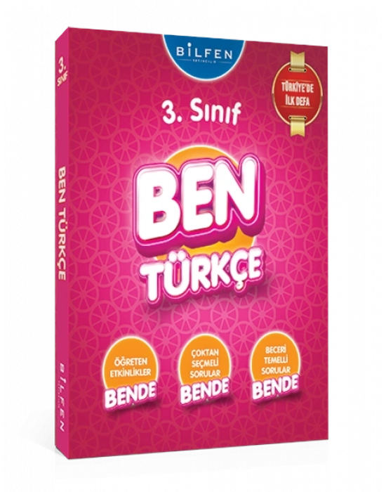 Bilfen Yayıncılık 3. Sınıf Ben Türkçe Etkinlik Kitabı