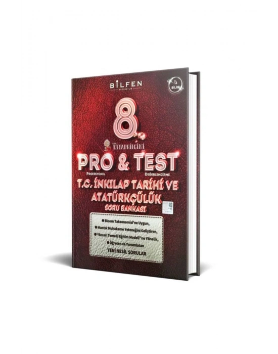 Bilfen Yayınları 8. Sınıf Lgs Pro & Test T.C İnkılap Tarihi Soru Bankası