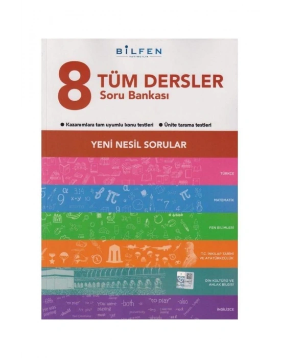BİLFEN YAYINCILIK 8. Sınıf Tüm Dersler Soru Bankası