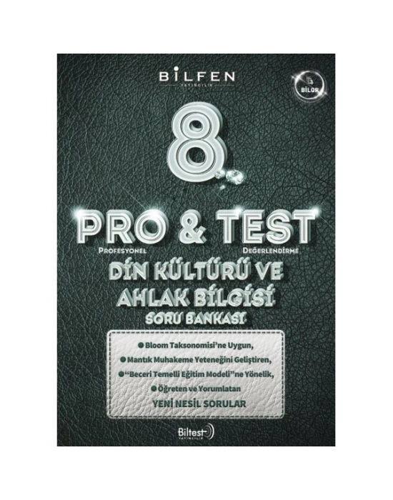 Bilfen Yayınları 8.Sınıf Din Kültürü Pro Test Soru Bankası