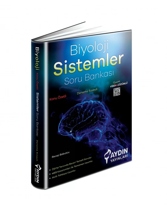 AYDIN YAYINLARI BİYOLOJİ SİSTEMLER AYT - KONU ÖZETLİ SORU BANKASI