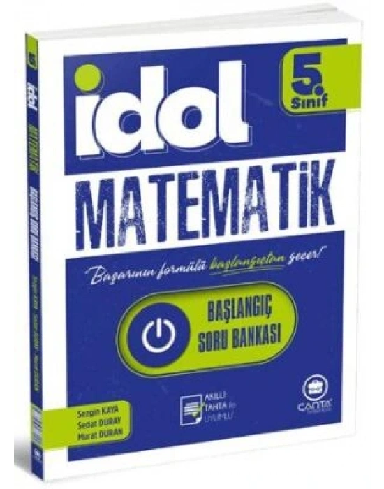 Çanta Yayınları 5. Sınıf İdol Matematik Başlangıç Soru Bankası