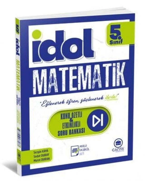 Çanta Yayınları 5. Sınıf İdol Matematik Konu Özetli ve Etkinlikli Soru Bankası