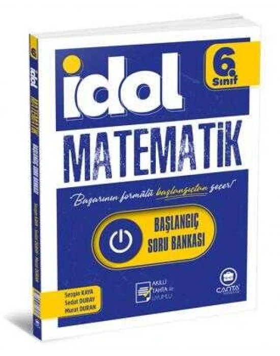 Çanta Yayınları 6. Sınıf İdol Matematik Başlangıç Soru Bankası