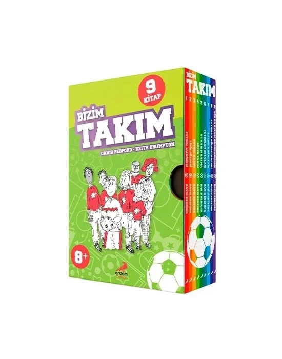 Erdem Yayınları Bizim Takım 9 Kitap 80 Sayfalık Hikayeler