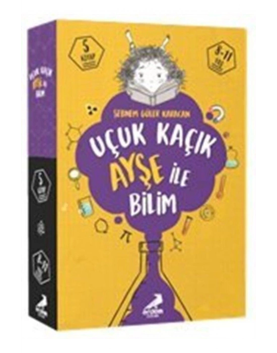 Erdem Yayınları Uçuk Kaçık Ayşe Ile Bilim 5 Kitap 8-10 Yaş
