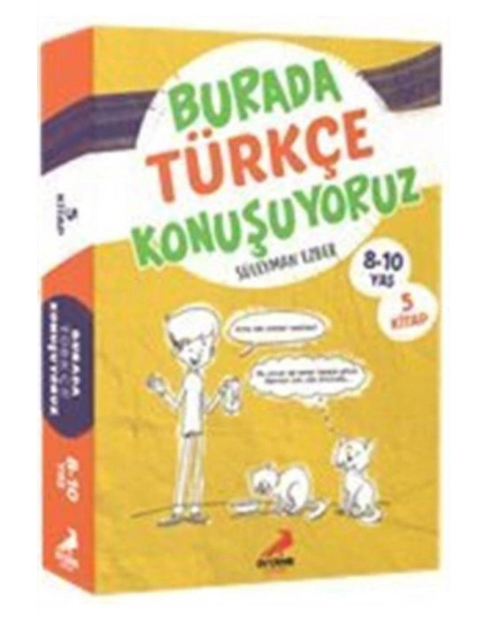 Erdem Yayınları Burada Türkçe Konuşuyoruz 5li Kitap seti