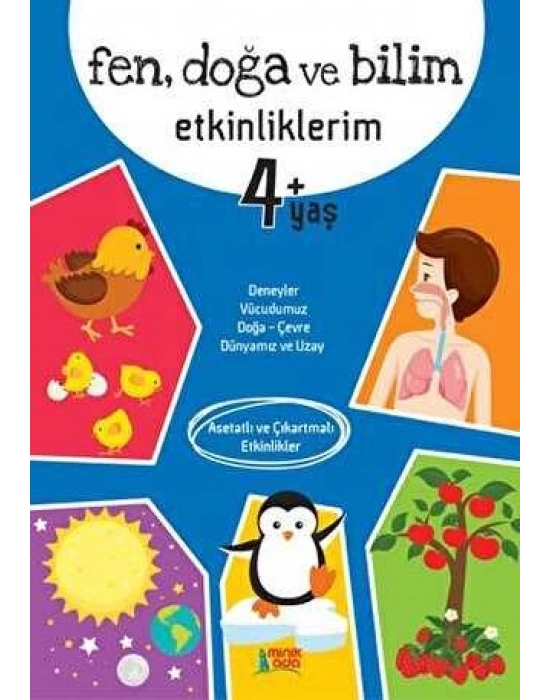 ERDEM YAYINLARI FEN DOĞA VE BİLİM ETKİNLİKLERİM 5 YAŞ (48-60 AY)