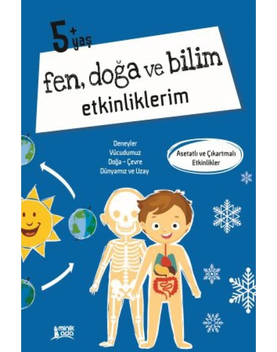 ERDEM YAYINLARI FEN DOĞA VE BİLİM ETKİNLİKLERİM 6 YAŞ ( 60 - 72 AY )