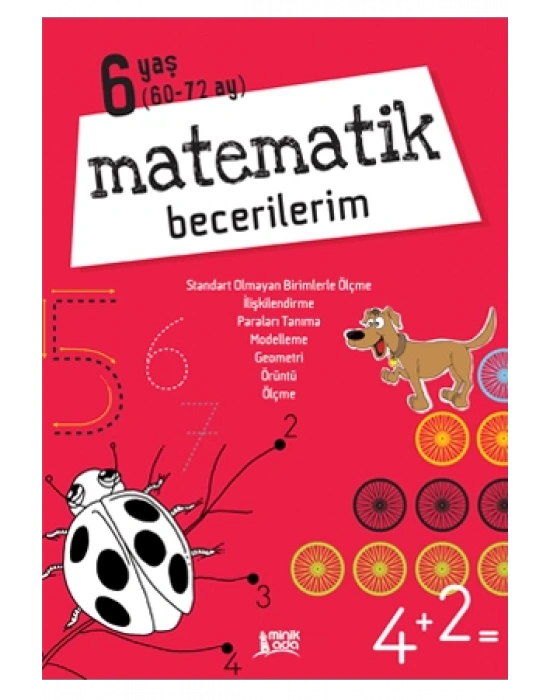 Erdem Yayınları Minik Ada Matematik Becerilerim 6 Yaş (60 - 72 AY)
