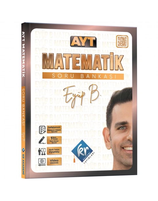 Eyüp B. AYT Matematik Soru Bankası KR Akademi Yayınları