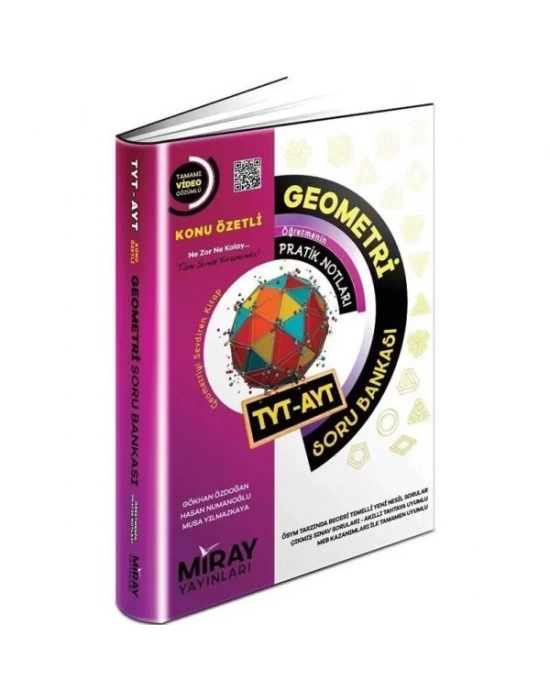 Miray Yayınları TYT-AYT Geometri Soru Bankası