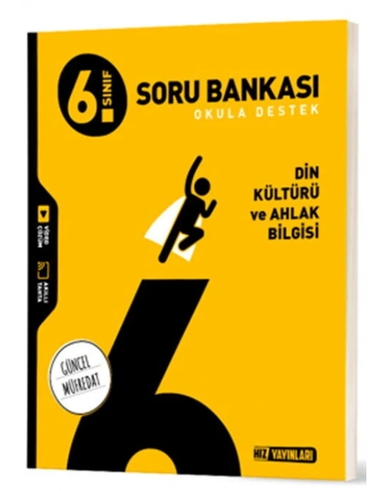 Hız Yayınları 6. Sınıf Din Kültürü ve Ahlak Bilgisi Soru Bankası