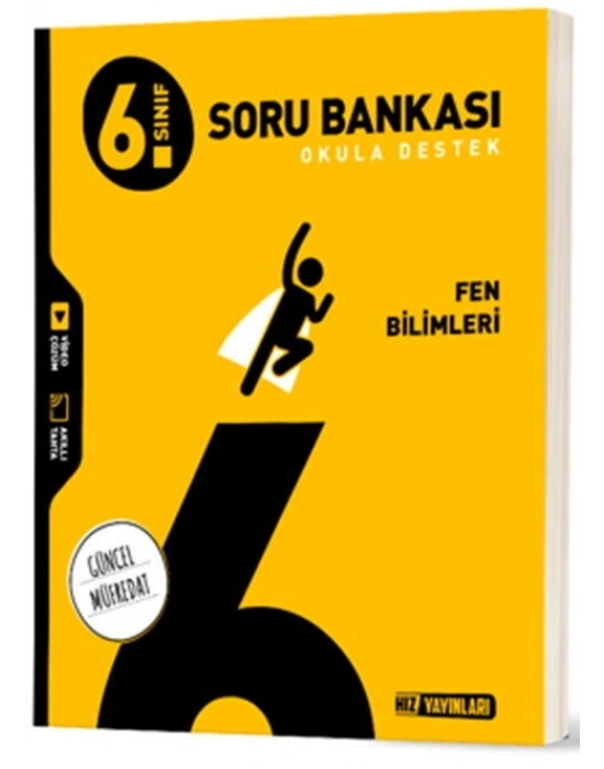 Hız Yayınları 6. Sınıf Fen Bilimleri Soru Bankası