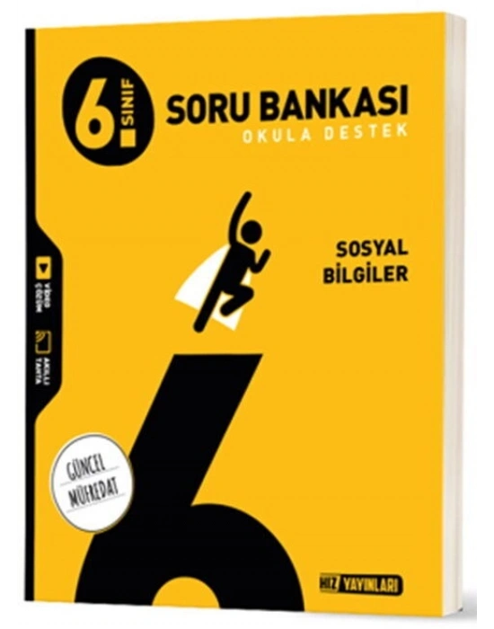 Hız Yayınları 6. Sınıf Sosyal Bilgiler Soru Bankası