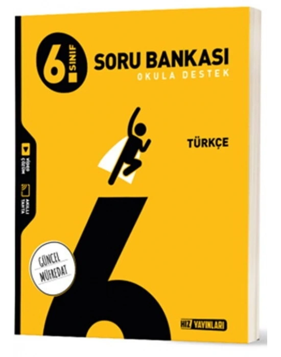 Hız Yayınları 6. Sınıf Türkçe Soru Bankası